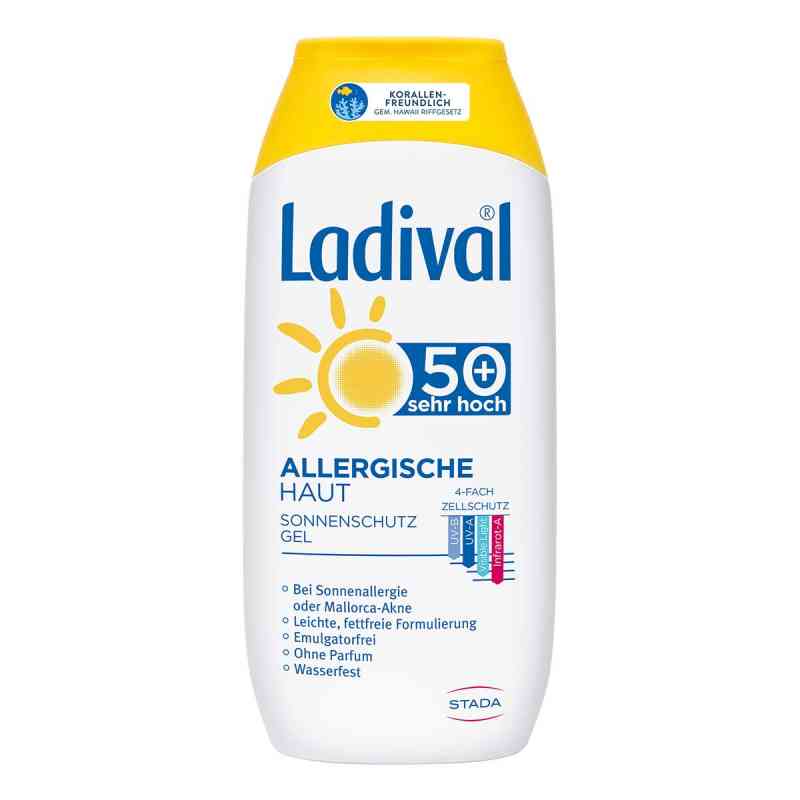 Ladival allergische Haut Gel Lsf 50+ 200 ml von STADA GmbH PZN 03520421