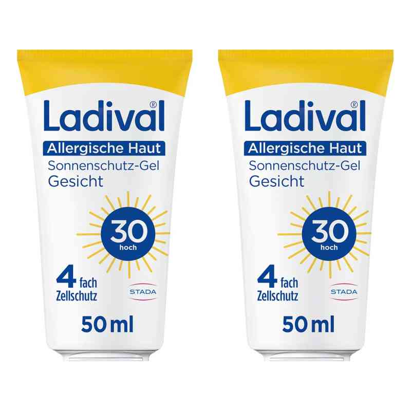 Ladival Allergische Haut Sonnenschutz-Gel LSF 30 Gesicht 2x50 ml von STADA Consumer Health Deutschland GmbH PZN 08101464