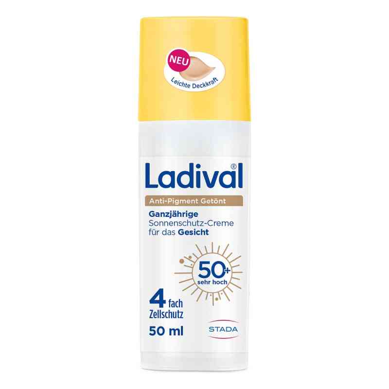 Ladival Anti-Pigment Getönt Sonnenschutz-Creme Gesicht LSF 50+ 50 ml von STADA Consumer Health Deutschland GmbH PZN 19742951
