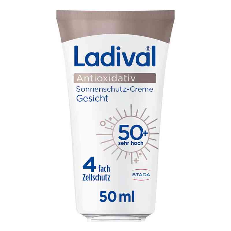 Ladival Antioxidativ Sonnenschutz-Creme Gesicht LSF 50+ 50 ml von STADA Consumer Health Deutschland GmbH PZN 19099432