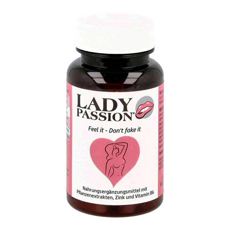Lady Passion Libido mit Ashwagandha Maca Ginseng Kps 60 stk von HCLM Health GmbH PZN 16886649