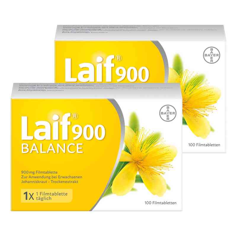 Laif 900 Balance Filmtabletten für Ihr seelisches Gleichgewicht 2x100 stk von Bayer Vital GmbH PZN 08102355