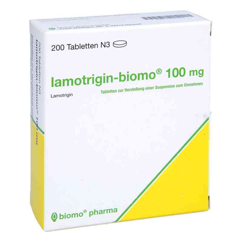 Lamotrigin-biomo 100 mg Tbl.z.herst.e.susp.z.einn. 200 stk von biomo pharma GmbH PZN 04346066