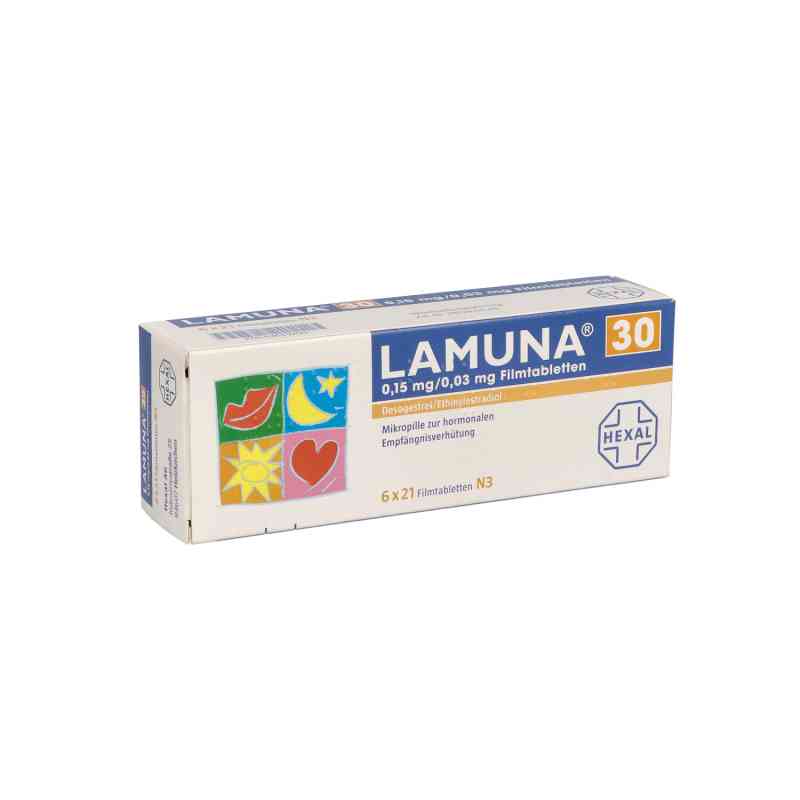 Lamuna 30 Filmtabletten 6X21 stk von Hexal AG PZN 03649296