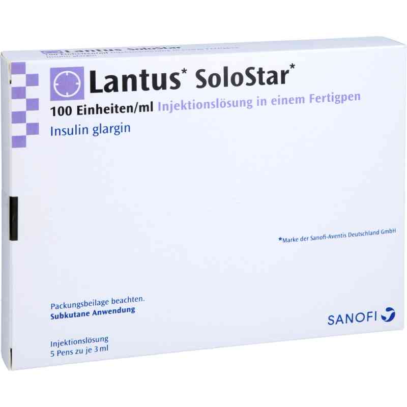 Lantus 100 E/ml Solostar iniecto -lsg.i.e.fertigpen 5X3 ml von EMRA-MED Arzneimittel GmbH PZN 11193232