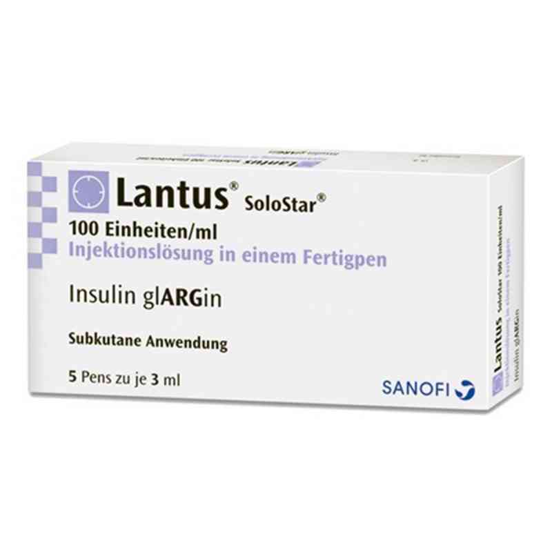 Lantus 100 Einheiten/ml SoloStar 3ml 5X3 ml von Sanofi-Aventis Deutschland GmbH PZN 05387819
