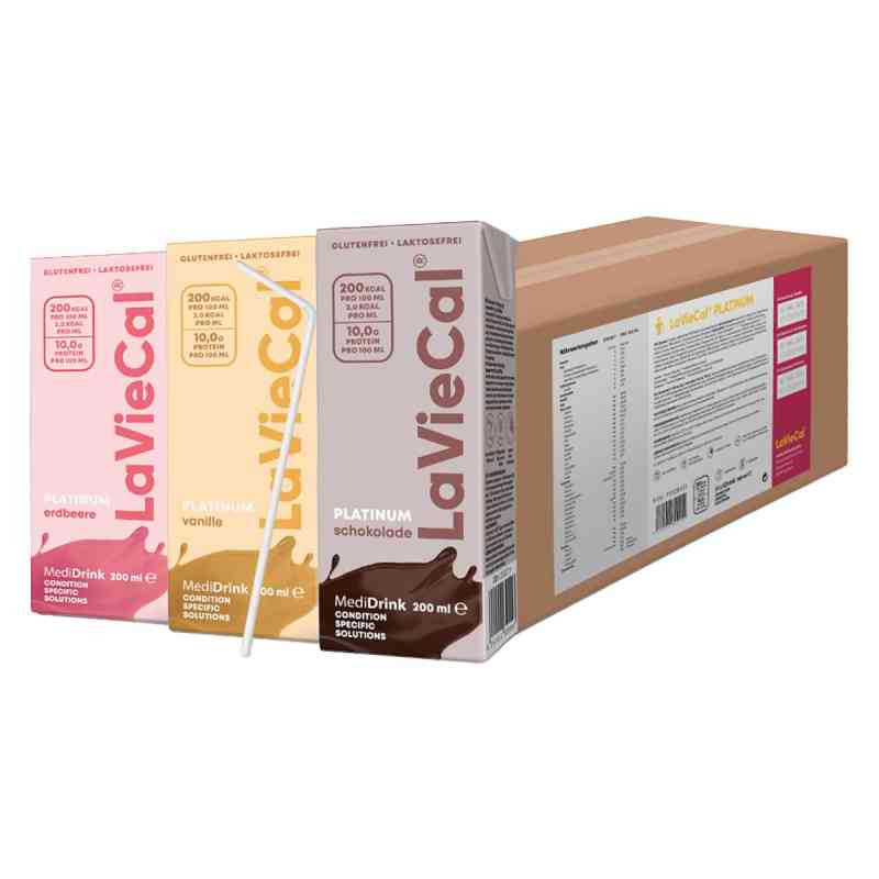 Laviecal Plus Drink Mischkarton 24X200 ml von Midas Healthcare GmbH PZN 19128607