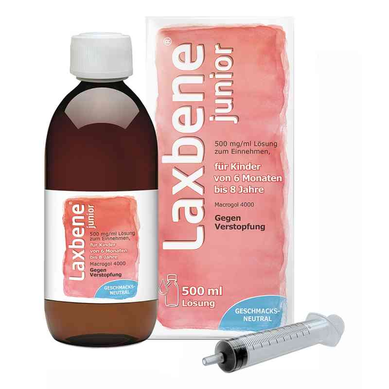 Laxbene Junior 500 Mg/ml Lösung zum Einnehmen Kdr.6M-8J 500 ml von Recordati Pharma GmbH PZN 17820227