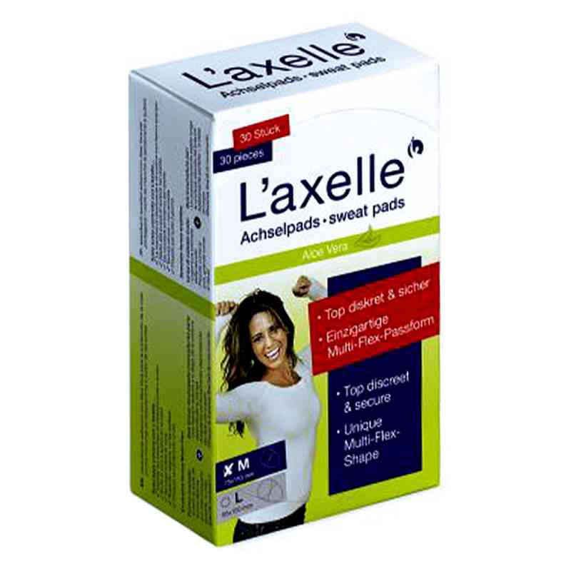 Laxelle Achselpads mit Aloe Vera Größe m 30 stk von Functional Cosmetics Company AG PZN 00102427