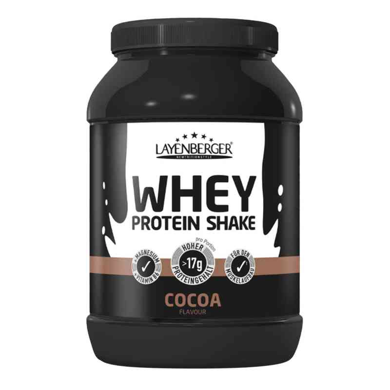 Layenberger Whey Protein Shake Cocoa Pulver 750 g von Layenberger Nutrition Group GmbH PZN 18825267
