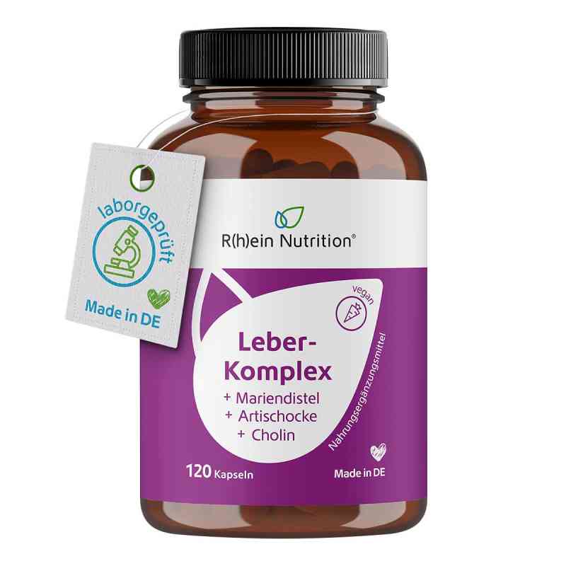 Leber-Komplex Mariendistel + Artischocke + Cholin 120 stk von R(h)ein Nutrition & Health GmbH PZN 19680753