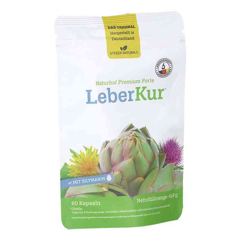 Leberkur Naturhof Premium Forte Kapseln 60 stk von IPD Produktentwicklung und Handel GmbH PZN 18824428
