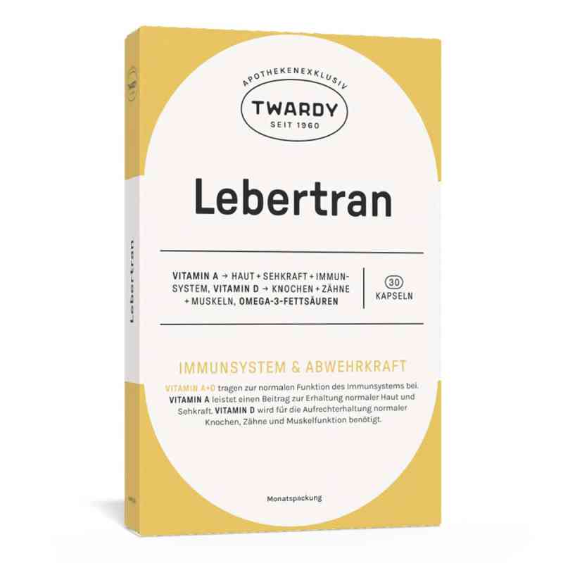 Lebertran Kapseln 30 stk von Astrid Twardy GmbH PZN 11011343