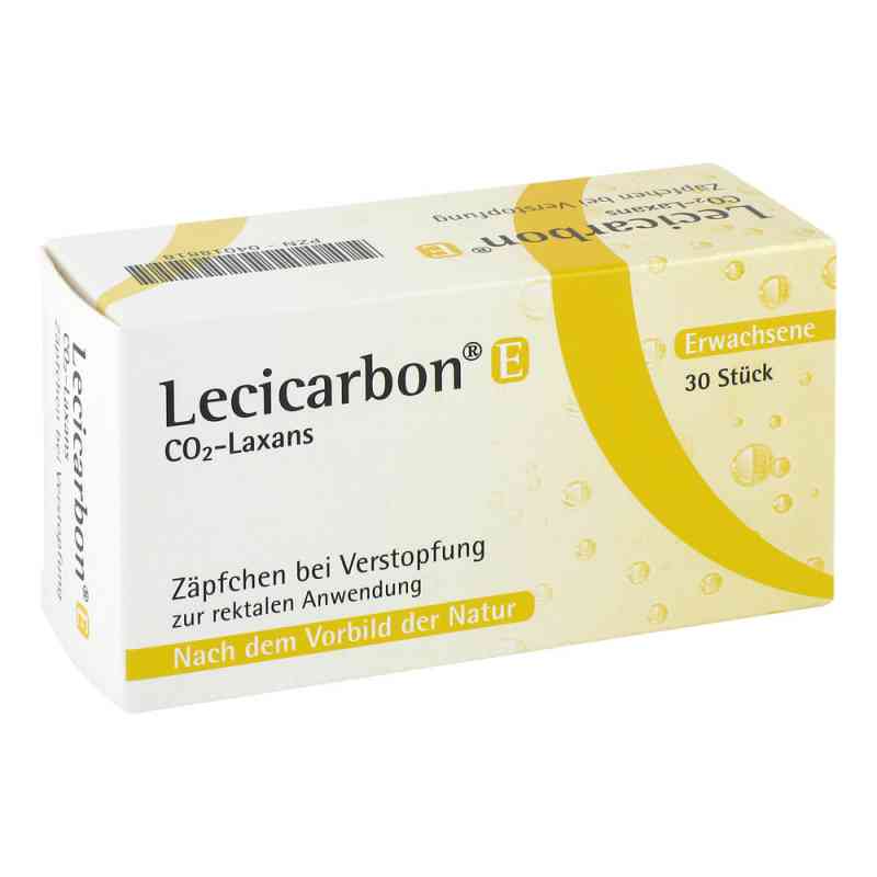 Lecicarbon E CO2-Laxans für Erwachsene 30 stk von athenstaedt GmbH & Co KG PZN 04018818