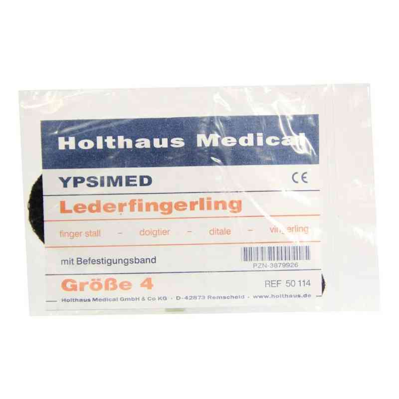 Lederfingerling Ypsimed Größe  4 1 stk von Holthaus Medical GmbH & Co. KG PZN 03879926