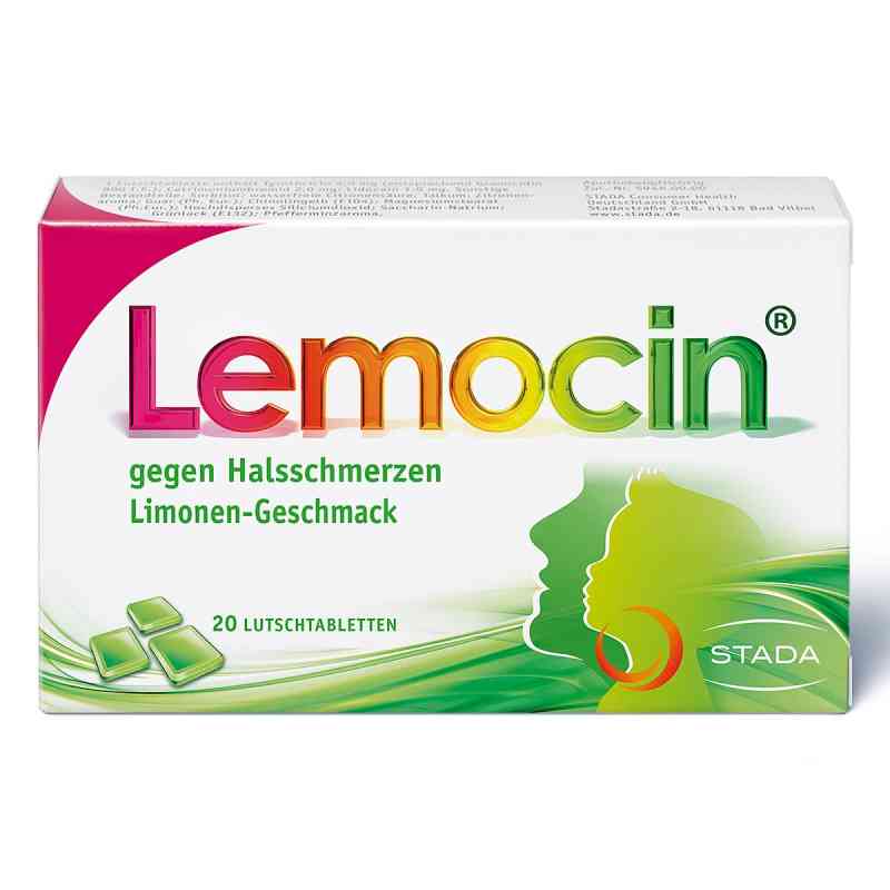 Lemocin gegen Halsschmerzen Limettengeschmack ab 5 Jahren 20 stk von STADA Consumer Health Deutschland GmbH PZN 12397155