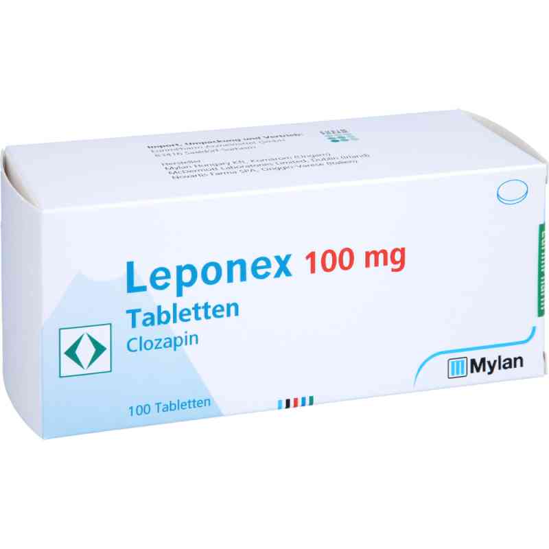 Leponex 100 mg Tabletten 100 stk von EurimPharm Arzneimittel GmbH PZN 00071419