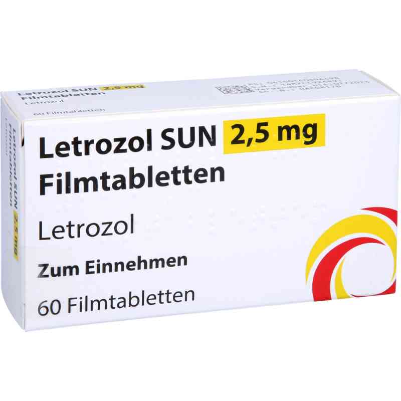 Letrozol Sun 2,5 mg Filmtabletten 60 stk von Sun Pharmaceuticals Germany GmbH PZN 14039649