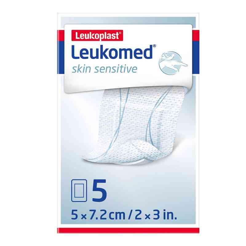 Leukomed Skin Sensitive Steril 5x7,2 Cm 5 stk von BSN medical GmbH PZN 17410989
