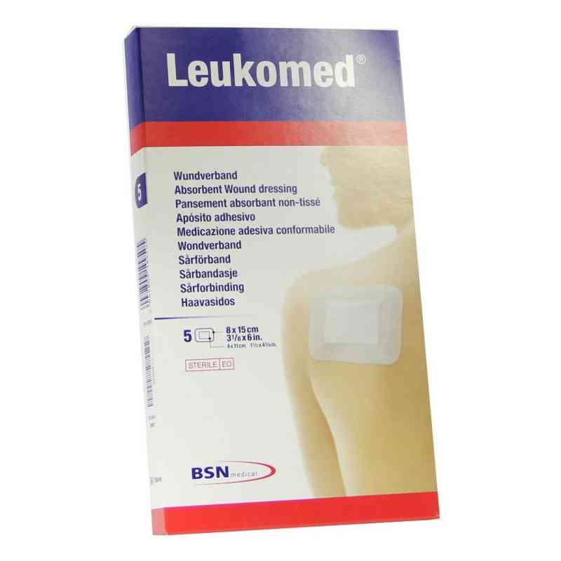 Leukomed sterile Pflaster 8x15 cm 5 stk von BSN medical GmbH PZN 01050945