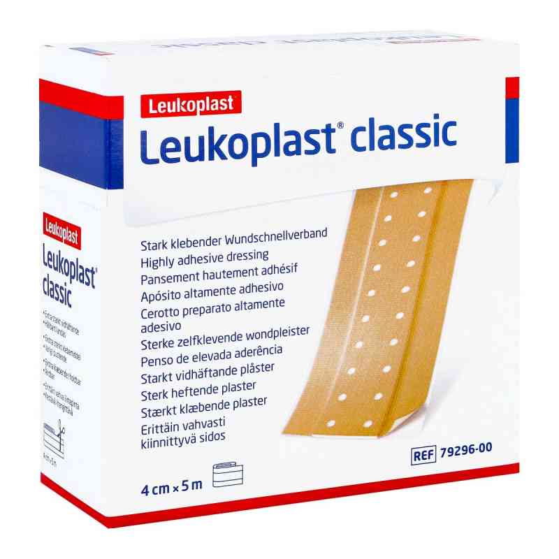 Leukoplast Classic Pflaster 4 cmx5 m Rolle 1 stk von BSN medical GmbH PZN 13838199