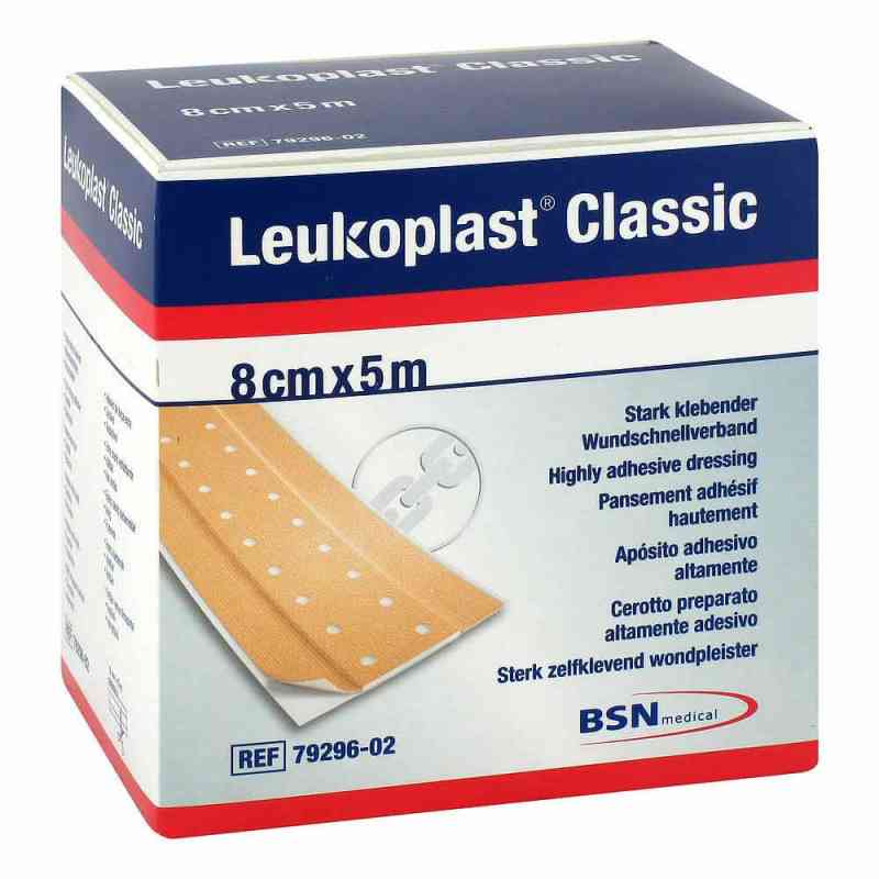 Leukoplast Classic Pflaster 8 cmx5 m Rolle 1 stk von BSN medical GmbH PZN 13838213