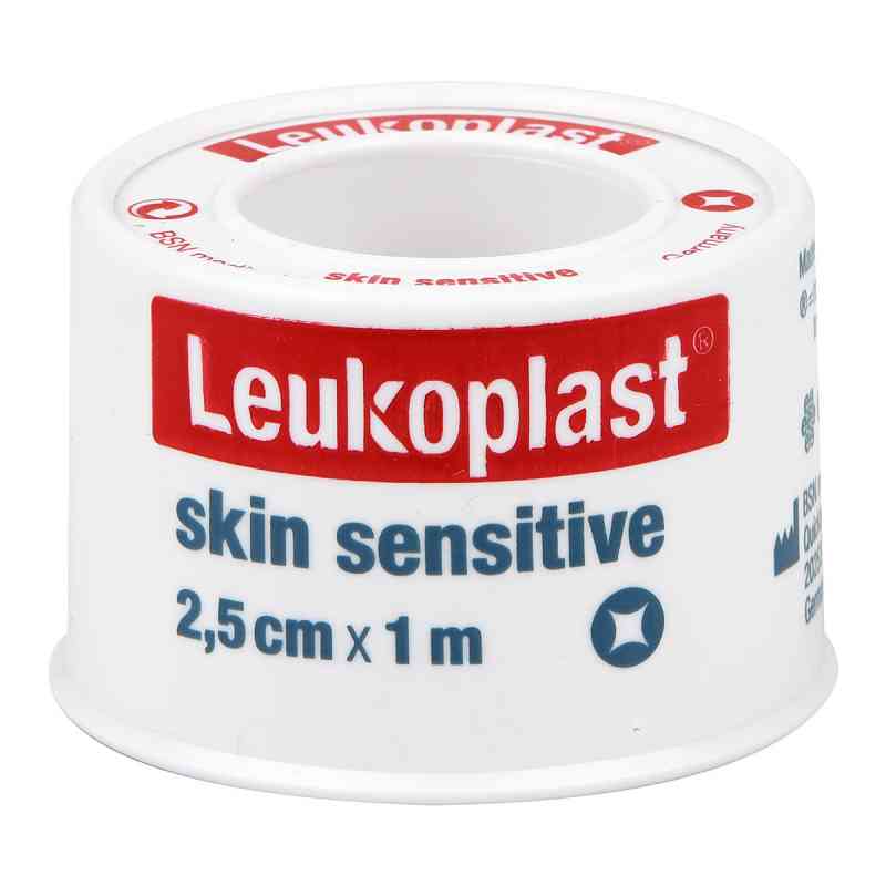 Leukoplast Skin Sensitive 2,5 cmx1 m mit Schutzring 1 stk von BSN medical GmbH PZN 15190911
