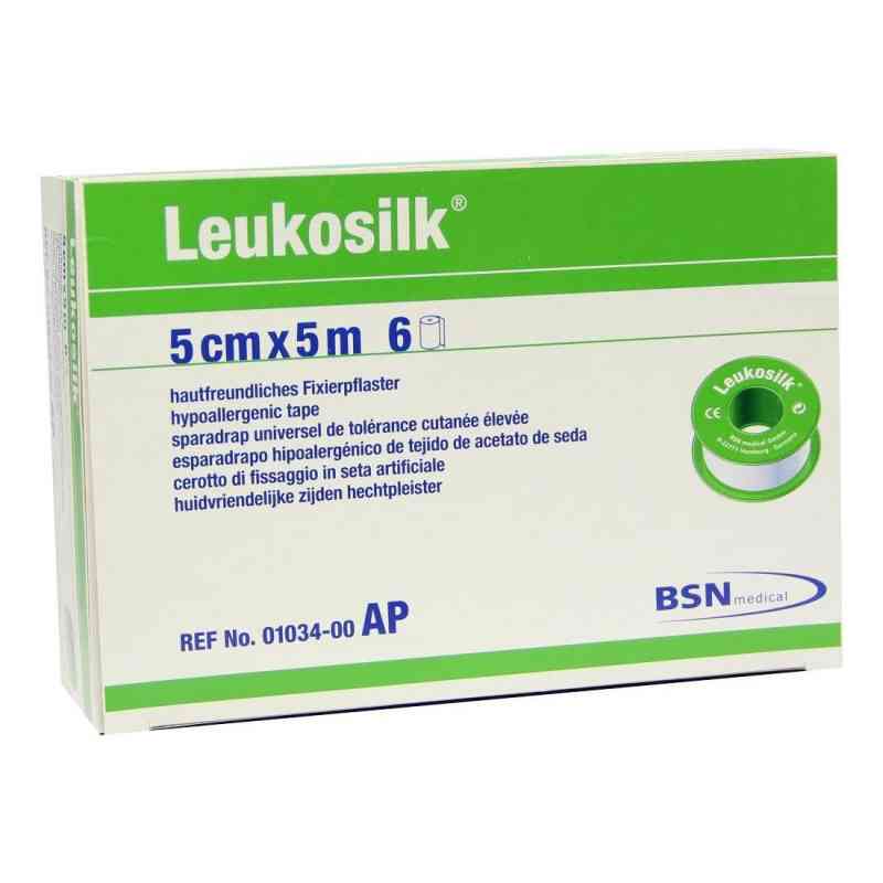 Leukosilk 5 m x 5 cm 1034 6 stk von BSN medical GmbH PZN 04593669