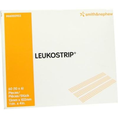 Leukostrip Wundnahtstreifen 13,0 x 102 mm 10X6 stk von Smith & Nephew GmbH PZN 07610405