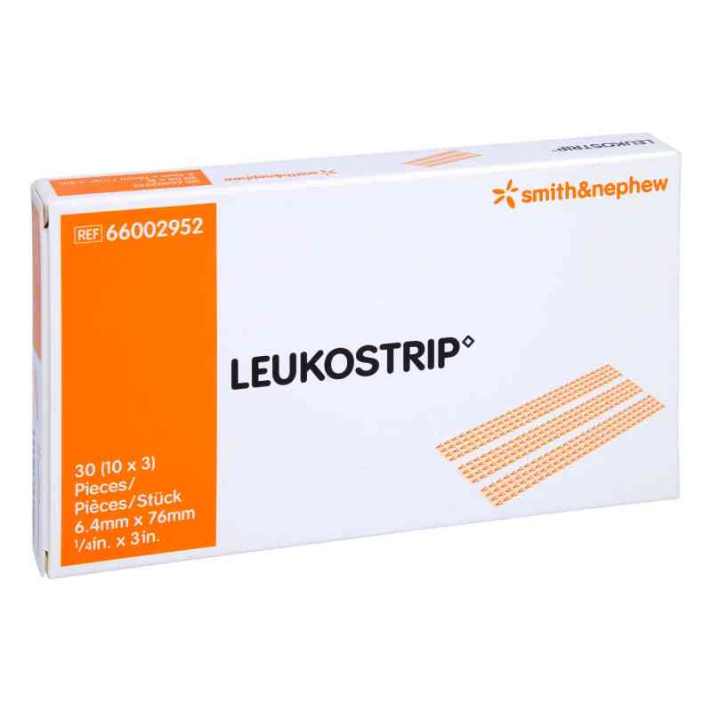 Leukostrip Wundnahtstreifen 6,4x76 mm 10X3 stk von Avitamed GmbH PZN 14360156
