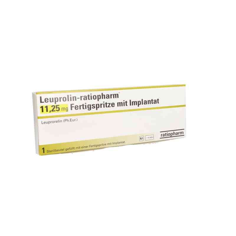 Leuprolin-ratiopharm 11,25 Mg Fertigspritze mit implant. 1 stk von ratiopharm GmbH PZN 13839603