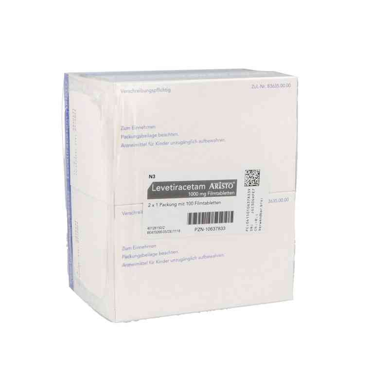 Levetiracetam Aristo 1.000 mg Filmtabletten 200 stk von Aristo Pharma GmbH PZN 10637833