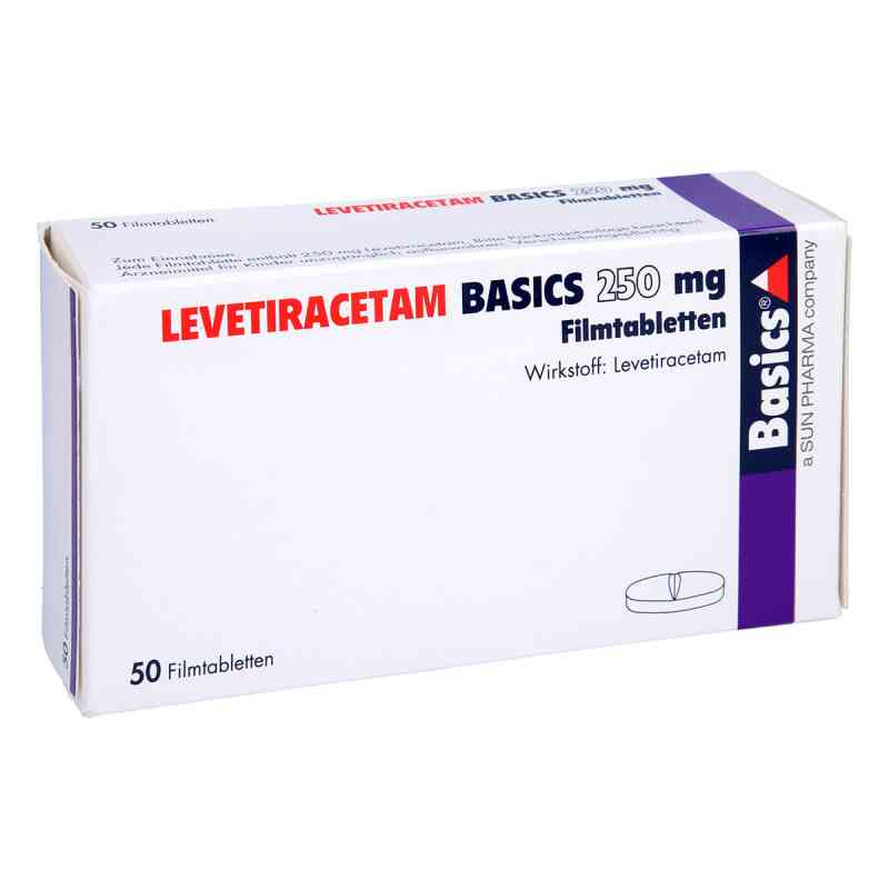 Levetiracetam Basics 250 mg Filmtabletten 50 stk von Basics GmbH PZN 09482897