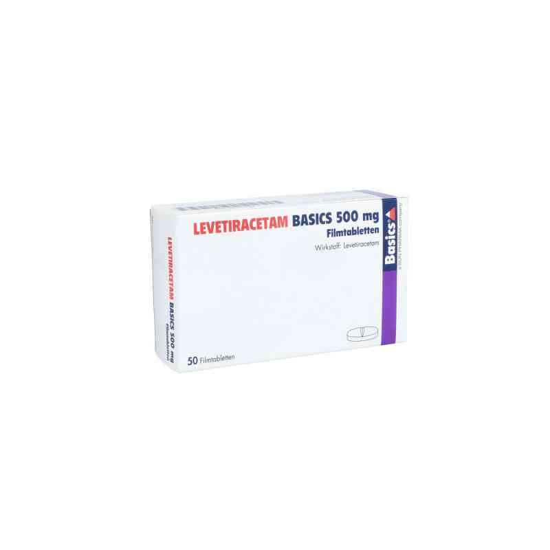 Levetiracetam Basics 500 mg Filmtabletten 50 stk von Basics GmbH PZN 09482928