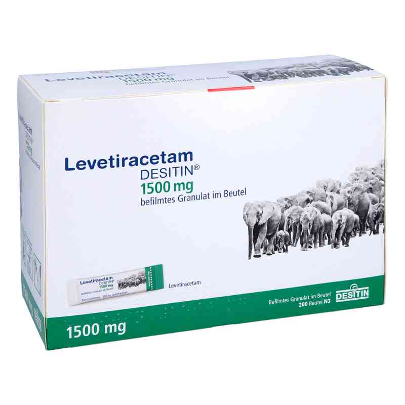 Levetiracetam Desitin 1500mg 200 stk von Desitin Arzneimittel GmbH PZN 08892009