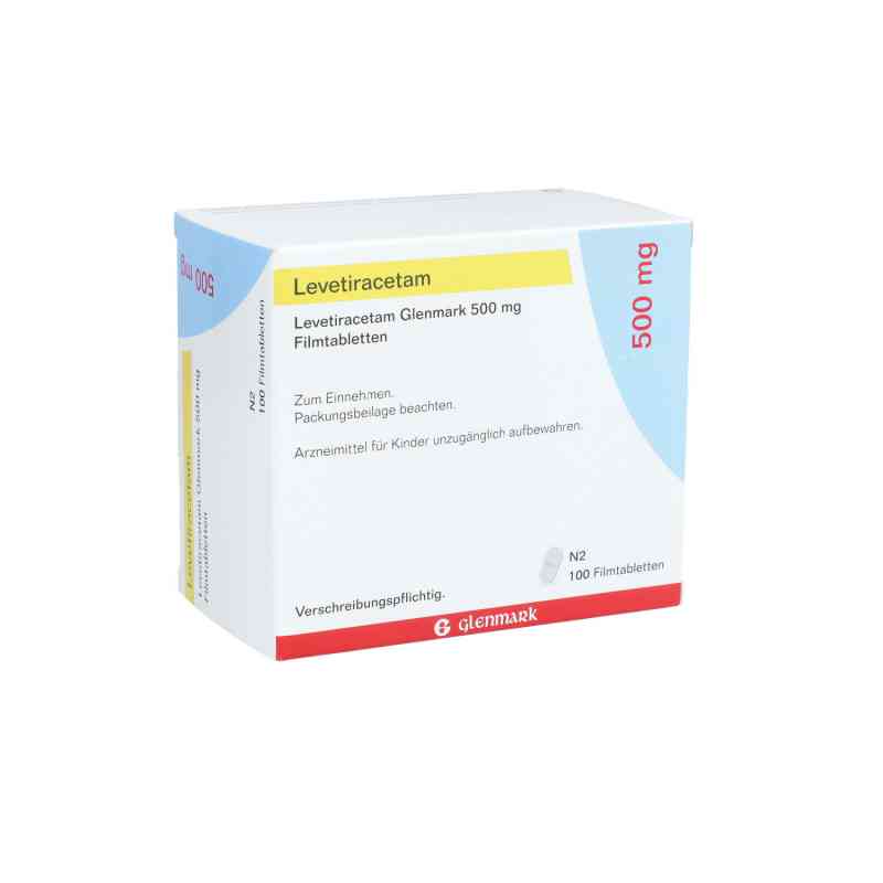 Levetiracetam Glenmark 500 mg Filmtabletten 100 stk von Glenmark Arzneimittel GmbH PZN 11323663