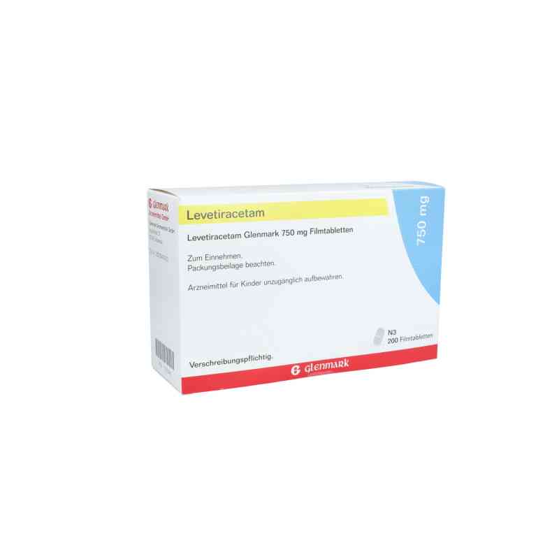 Levetiracetam Glenmark 750 mg Filmtabletten 200 stk von Glenmark Arzneimittel GmbH PZN 11323746