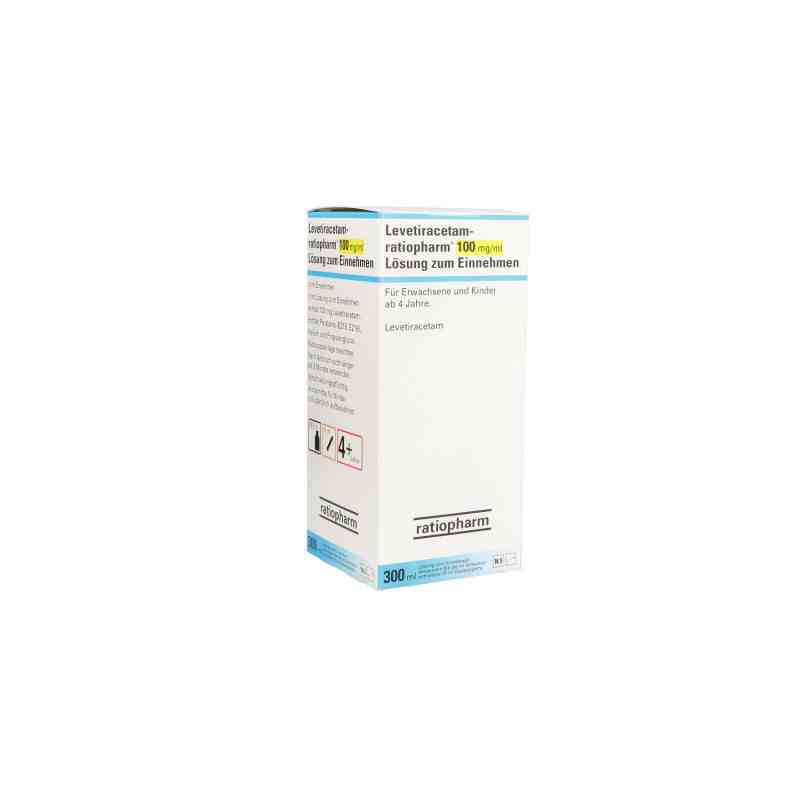 Levetiracetam-ratiopharm 100mg/ml zum Einnehmen 10ml 300 ml von ratiopharm GmbH PZN 08755620