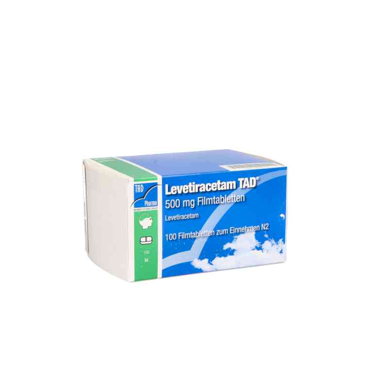 Levetiracetam Tad 500 mg Filmtabletten 100 stk von TAD Pharma GmbH PZN 08794318