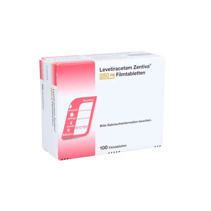 Levetiracetam Zentiva 250 mg Filmtabletten 100 stk von Zentiva Pharma GmbH PZN 09199204