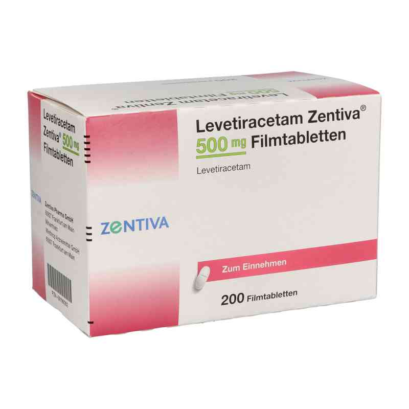 Levetiracetam Zentiva 500 mg Filmtabletten 200 stk von Zentiva Pharma GmbH PZN 09199262