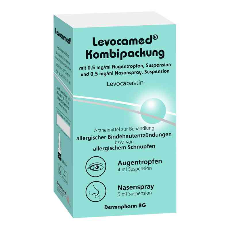 Levocamed Kombi 0,5 mg/ml At + 0,5 mg/ml Nasenspr. 1 stk von Allergopharma GmbH & Co. KG PZN 15624835