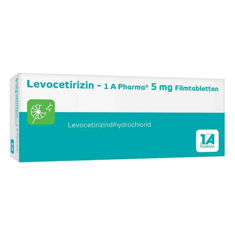 Levocetirizin-1a Pharma 5 mg Filmtabletten 20 stk von 1 A Pharma GmbH PZN 14243947