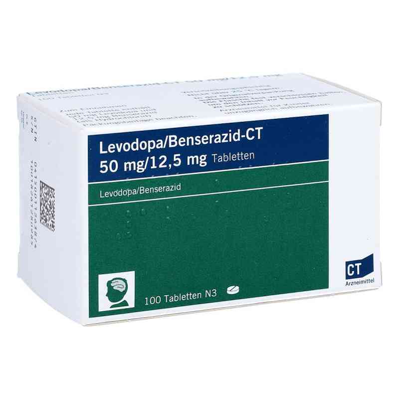 Levodopa/Benserazid-CT 50mg/12,5mg 100 stk von AbZ Pharma GmbH PZN 01126387