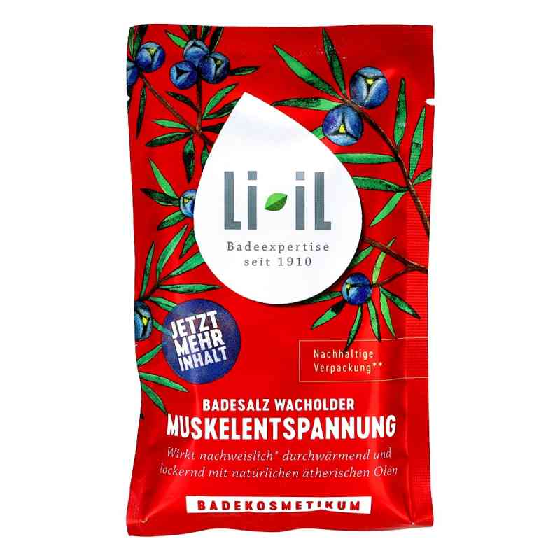 Li-il Badesalz Wacholder Muskelentspannung 80 g von LI-IL GmbH PZN 17885847
