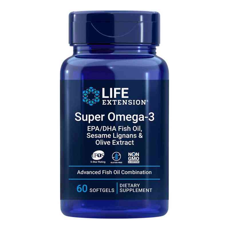 Life Extension Super Omega-3 EPA/DHA Weichkapseln 60 stk von Vitalized B.V. PZN 19505694