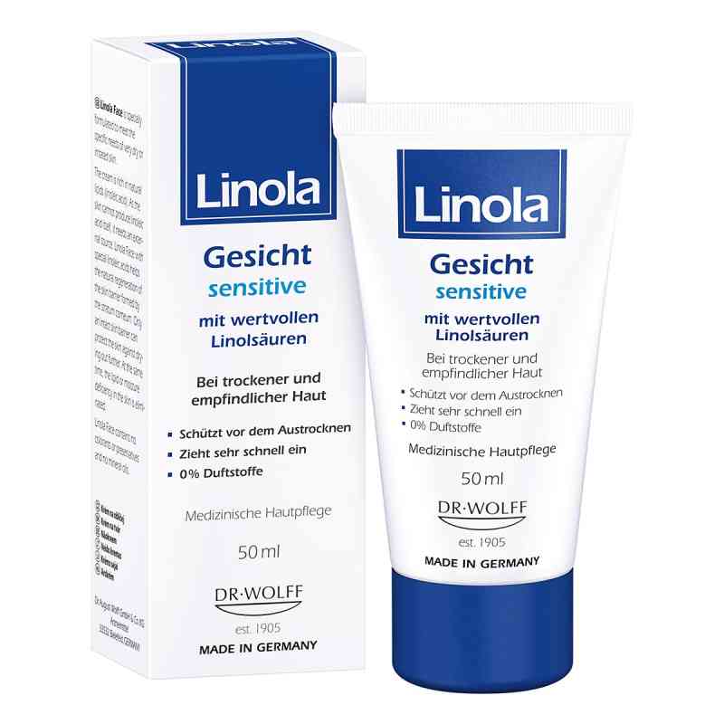 Linola Gesicht Sensitive Creme 50 ml von Dr. August Wolff GmbH & Co.KG Arzneimittel PZN 18294982