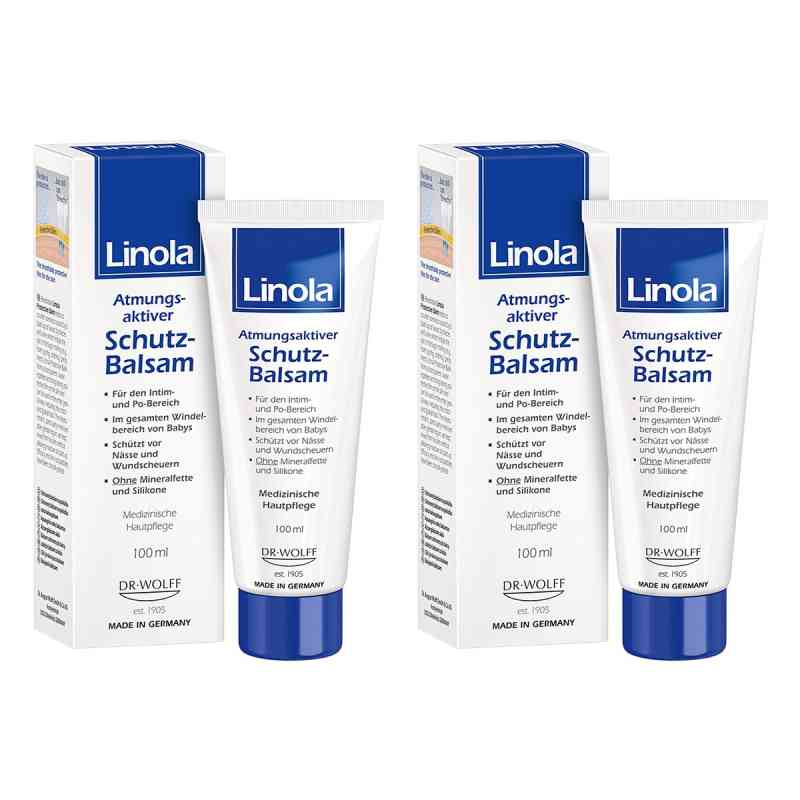 Linola Schutz-Balsam 2x100 ml von Dr. August Wolff GmbH & Co.KG Arzneimittel PZN 08106092