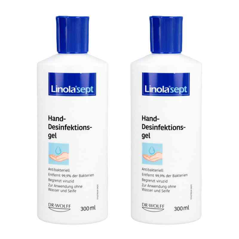 Linola Sept Hand-Desinfektionsgel 2x300 ml von Dr. August Wolff GmbH & Co. KG Arzneimittel PZN 08101447