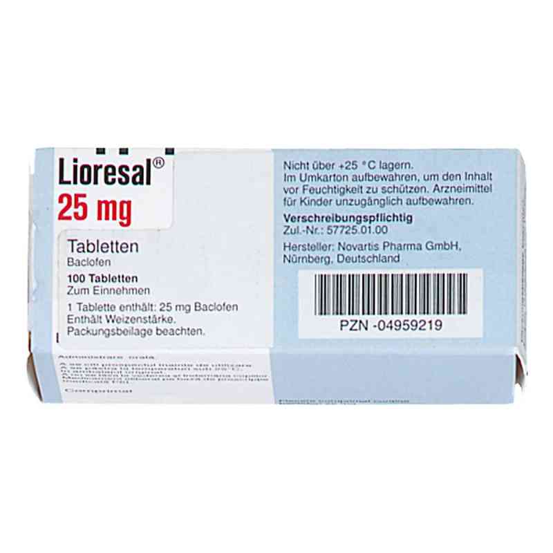 Lioresal 10 Mg Preis